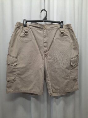 LA Police Gear Operator Tactical Shorts Khaki Tan Ripstop Men’s 44 (11” Inseam)